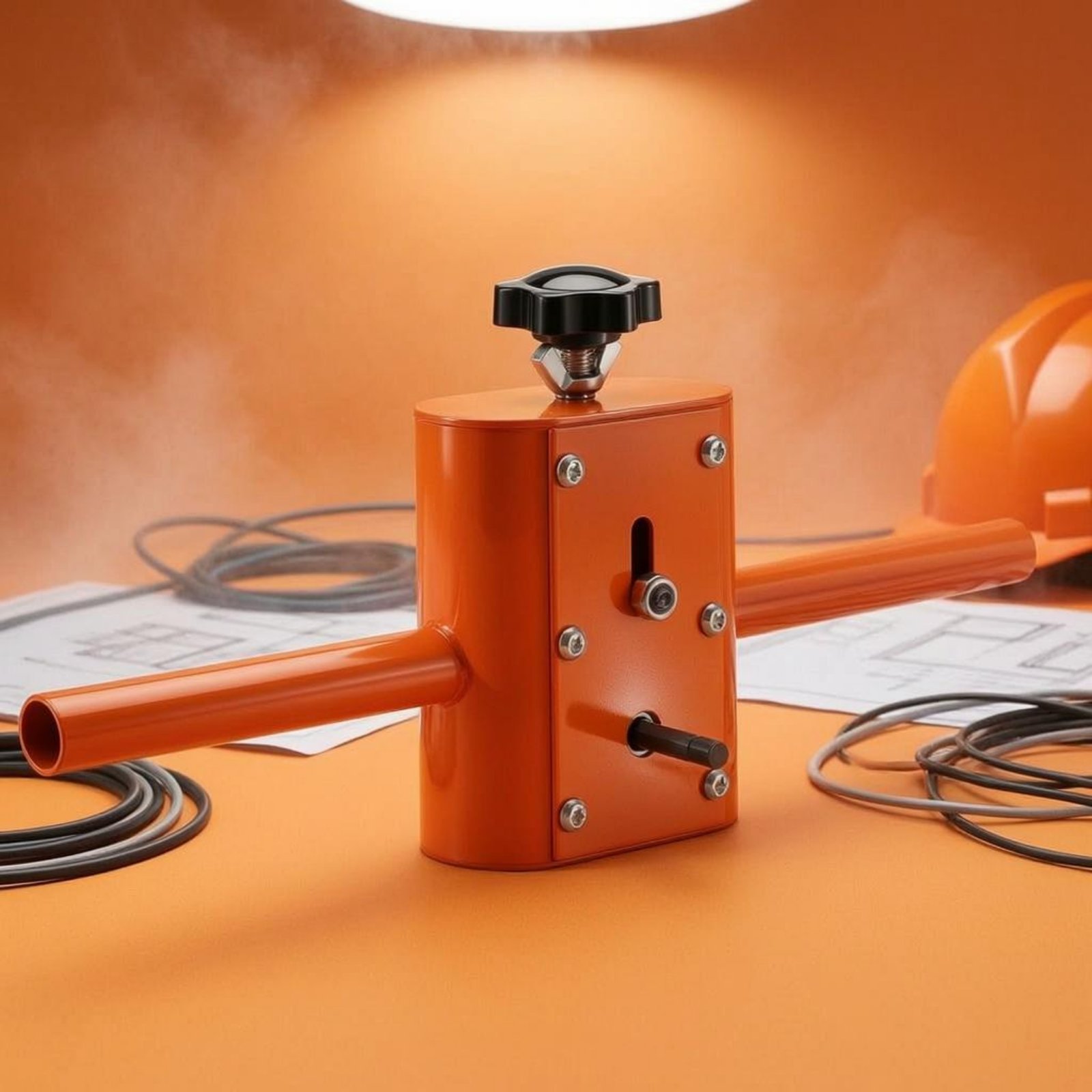 Power Tools Drill - เครื่องร้อยสายไฟแบบพกพา ใช้กับสว่าน เครื่องดึงสายไฟแบบใช้สว่าน เครื่องดึงสายเคเบิลแบบใช้สว่าน เครื่องมือร้อยสายไฟในท่อโลหะ รูปทรงสี่เหลี่ยม