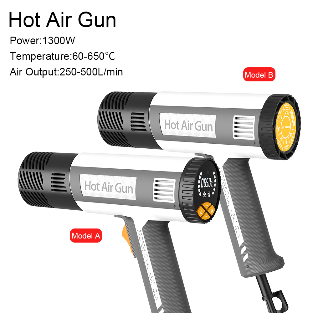 Heat Gun Variable - ปืนเป่าลมร้อนดิจิตอล LF502 Smart N 1300W แรงลมสูง