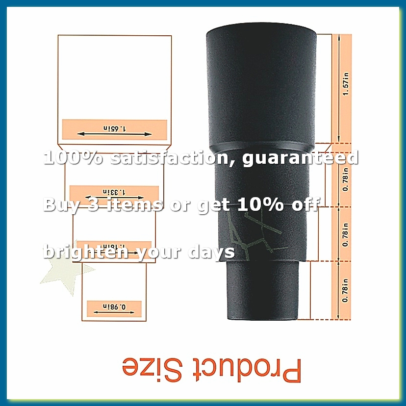 Power Tools Vacuum - อะแดปเตอร์เครื่องมือไฟฟ้าสำหรับเครื่องดูดฝุ่น, อะแดปเตอร์ลดขนาดท่อดูดฝุ่น 6 ชิ้นสำหรับเครื่องดูดฝุ่น