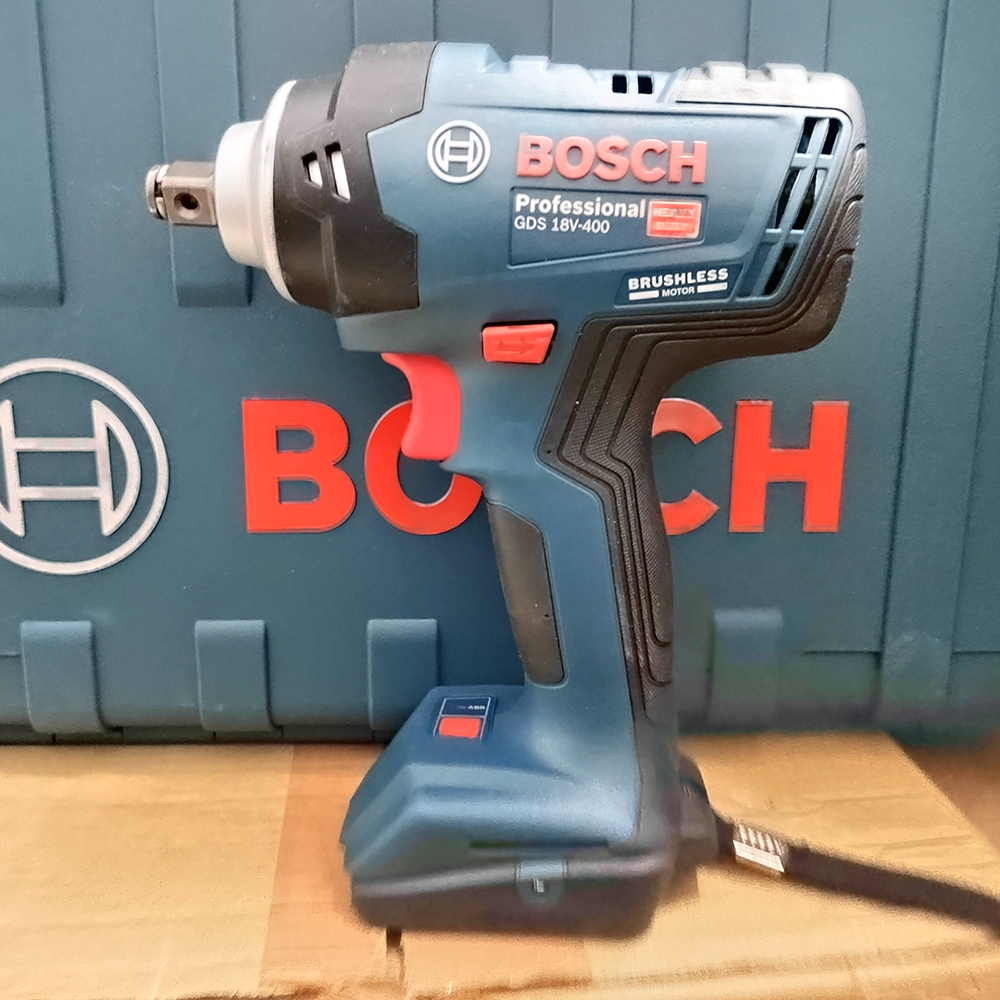 Power Tools Professional - บ๊อช GDS 18V-400 ประแจกระแทกไร้สาย 400 นิวตันเมตร