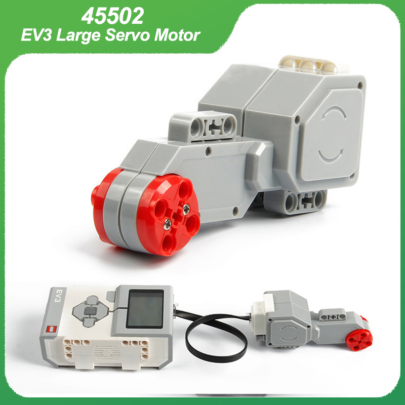 Power Tools Lego - มอเตอร์เซอร์โวขนาดใหญ่ EV3 ชุดฟังก์ชันต่างๆ ชิ้นส่วนเทคนิค บล็อกตัวต่อ เหมาะสำหรับ
