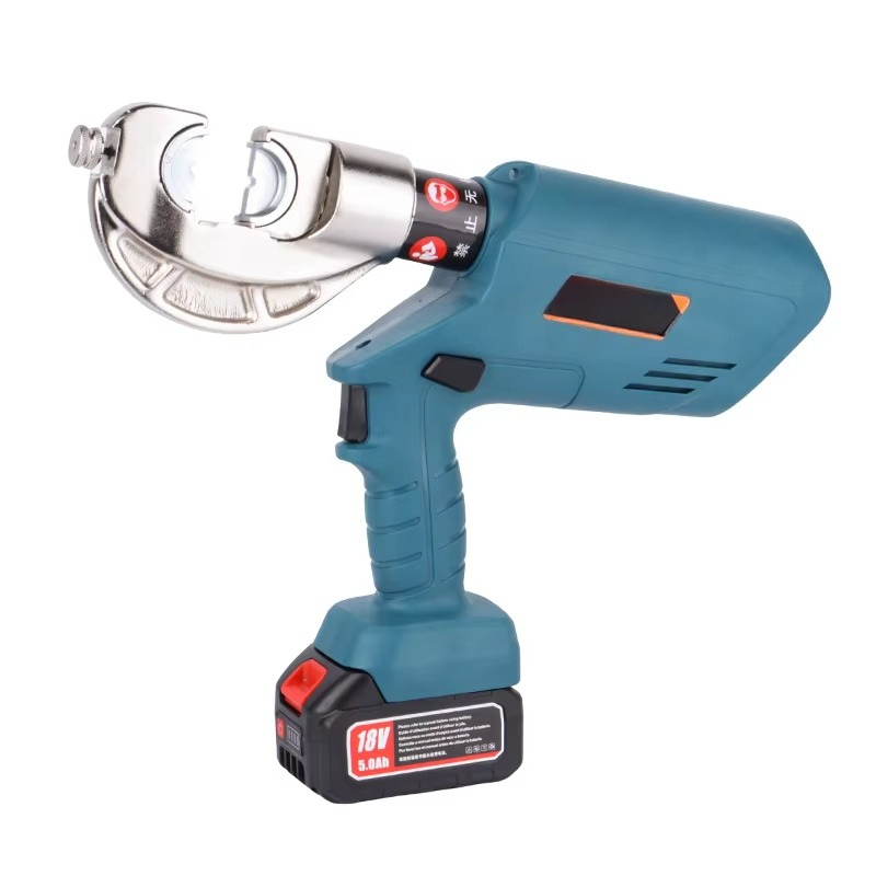 Power Tools Professional - เครื่องมือจีบสายไฮดรอลิก EZ-C300 ใช้แบตเตอรี่, คีมจีบสายไฟฟ้าแบบมืออาชีพ