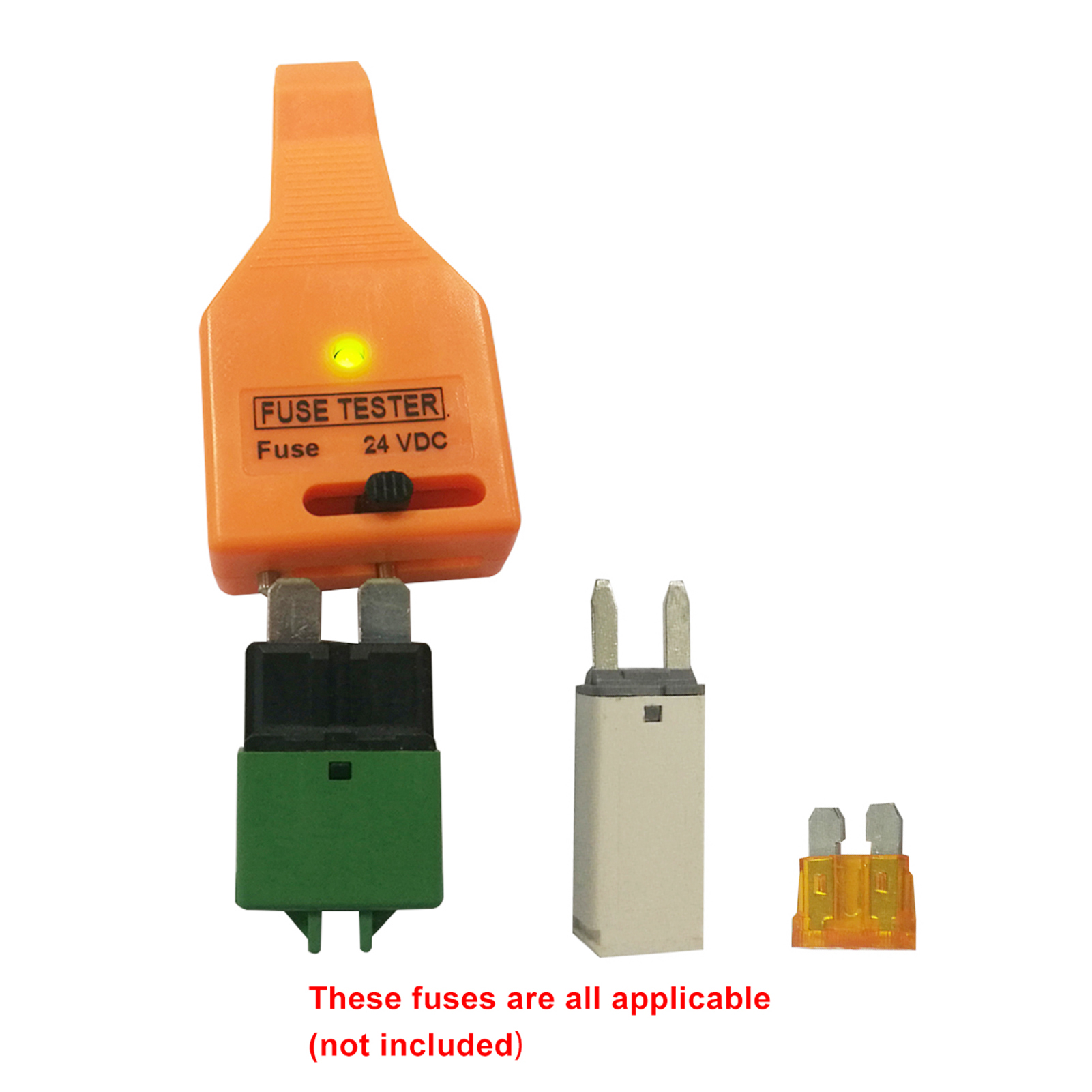 Power Tools In Automotive - เครื่องทดสอบแบตเตอรี่รถยนต์ 24V แบบใบมีด พร้อมตัวดึง วัดกำลังไฟฟ้า เครื่องมือวินิจฉัยขนาดเล็ก