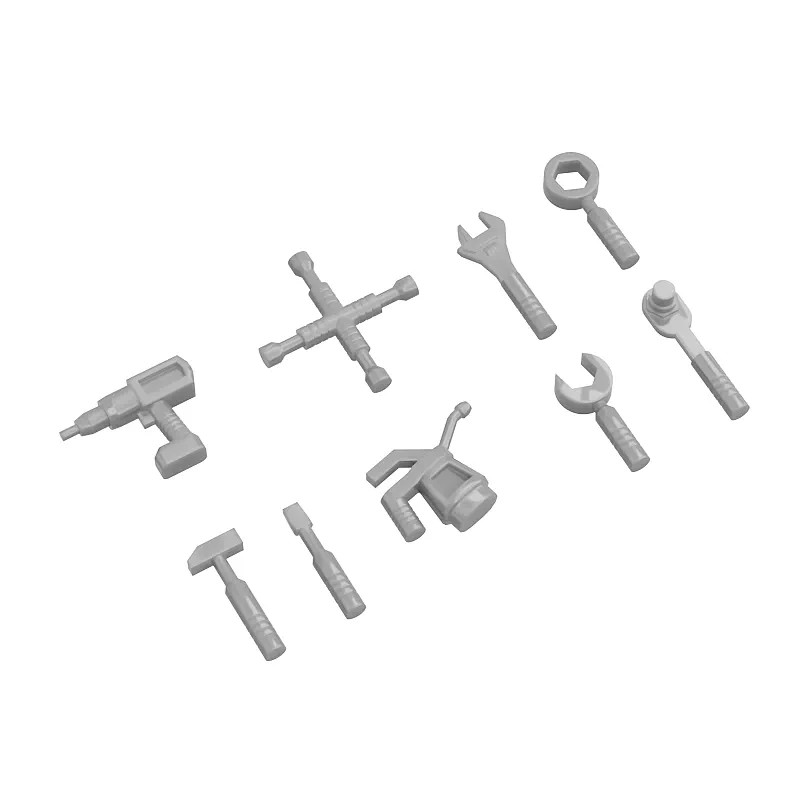 Power Tools Lego - ชุดบล็อกตัวต่อ MOC จำนวน 9 ชิ้น ประกอบด้วย