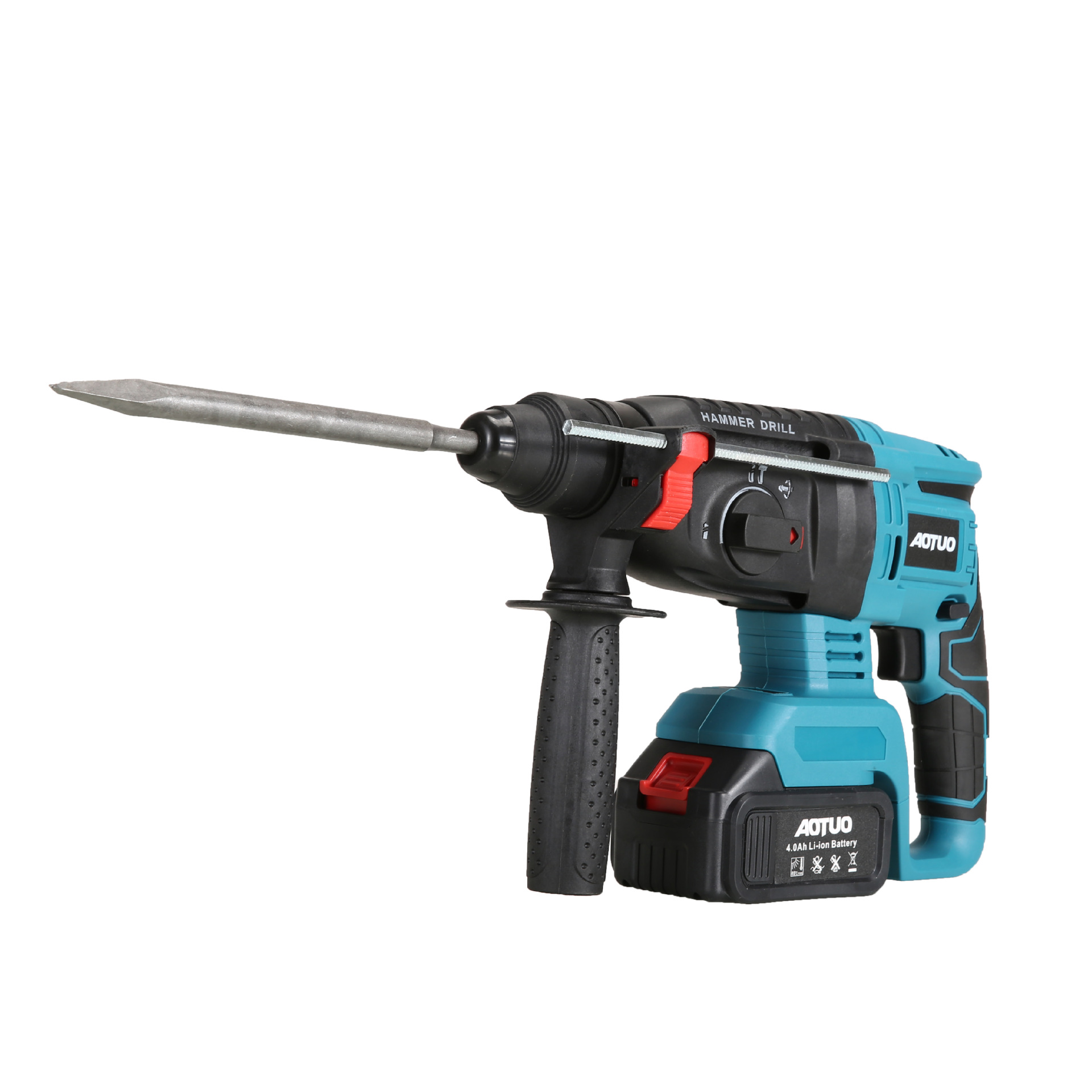 Power Tools Drill - สว่านไฟฟ้าไร้สายแบบปรับความเร็วได้ ใช้แบตเตอรี่ พร้อมไขควงไฟฟ้า