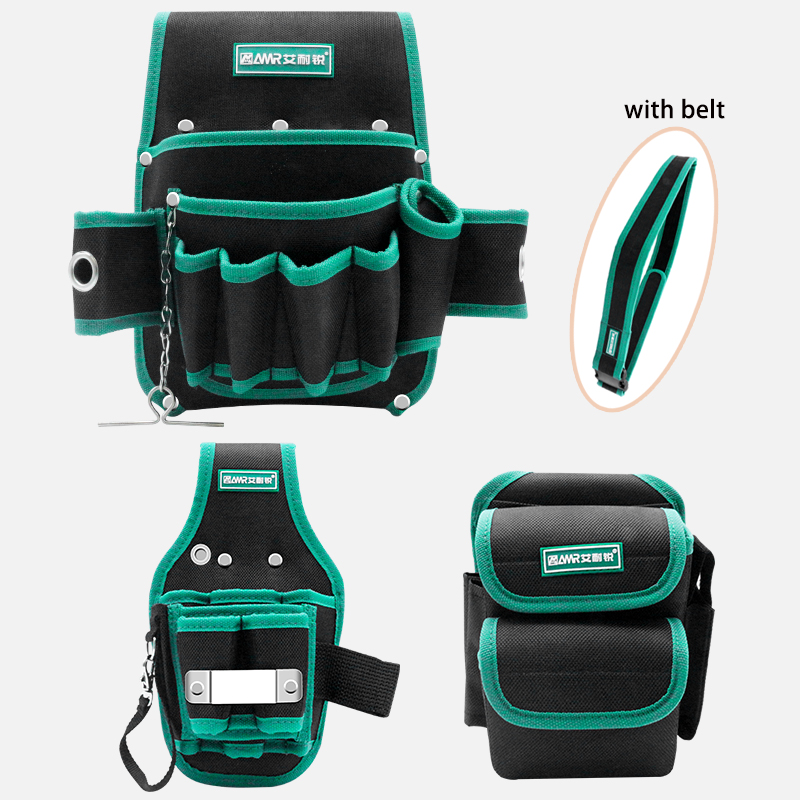 Power Tools Band - AMR Multi-Function กระเป๋า Oxford ผ้าเอวแพ็คฮาร์ดแวร์ซ่อมเครื่องมือประแจกระเป๋าคีมช่างไฟฟ้าในครัวเรือนเข็มขัด