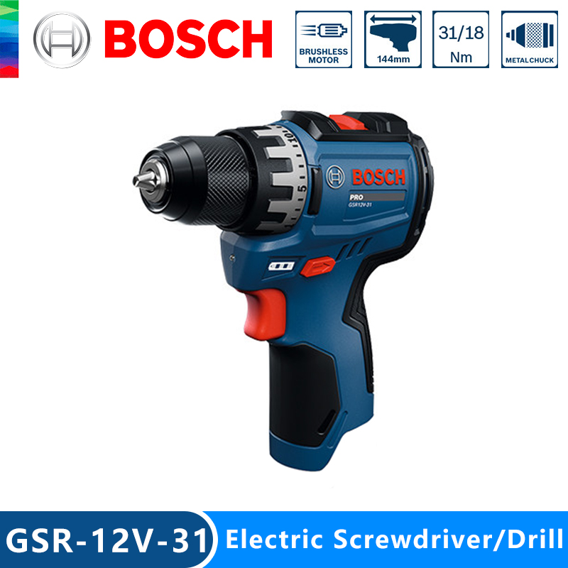 BOSCH GSR 12V-31 ไขควงไฟฟ้าไร้ - Cordless Drill Driver บทวิจารณ์และราคา
