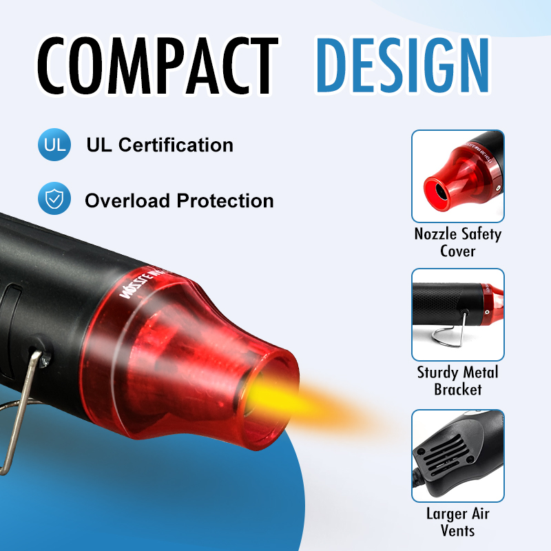 220V HOT AIR GUN บัดกรีอุณหภูม - Heat Gun Variable บทวิจารณ์และราคา