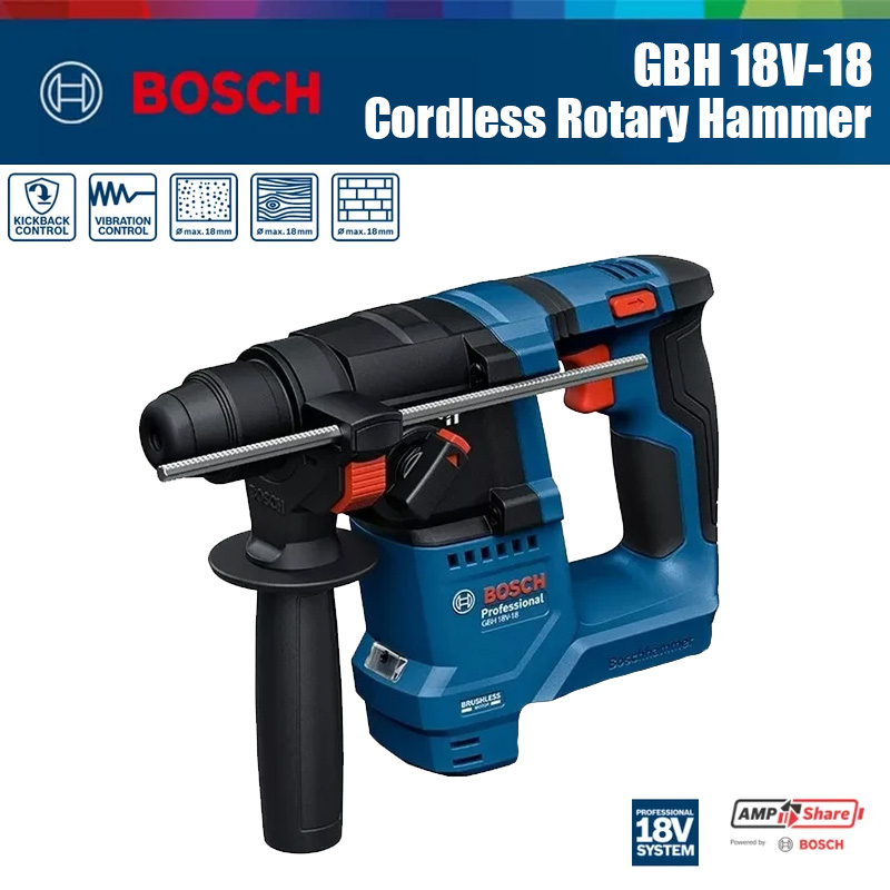 สว่านโรตารี่ไร้สาย Bosch GBH 1 - Power Tools Professional บทวิจารณ์และราคา