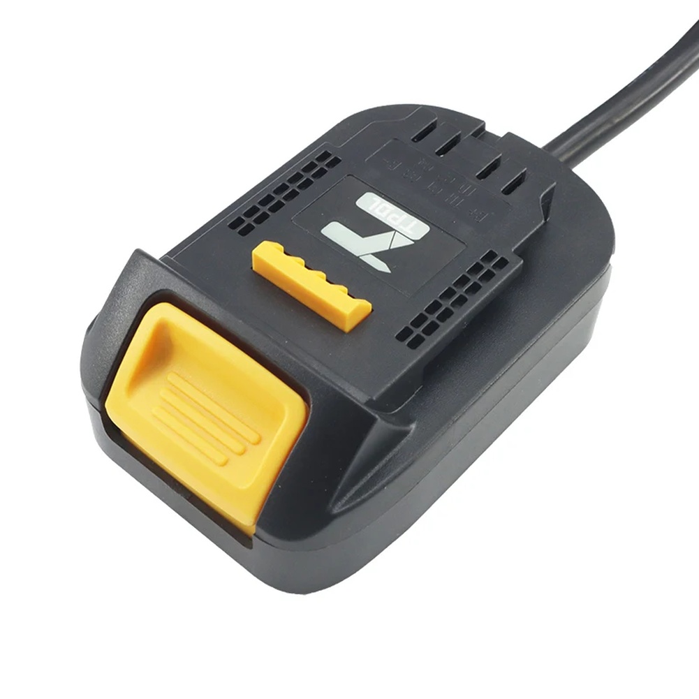 สายแปลงอะแดปเตอร์แบตเตอรี่สีเห - Power Tools Yellow Brand บทวิจารณ์และราคา