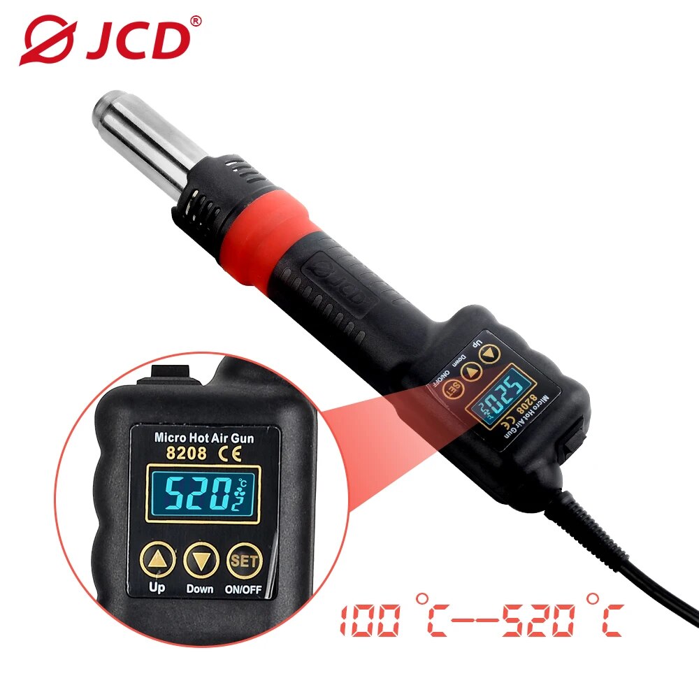 Jcd ปืนลมร้อนขนาดเล็ก8208 750ว - Heat Gun Variable บทวิจารณ์และราคา
