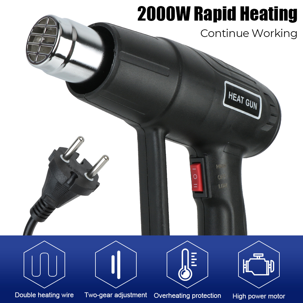 เครื่องเป่าลมร้อนสำหรับงานบัดก - Heat Gun Variable บทวิจารณ์และราคา