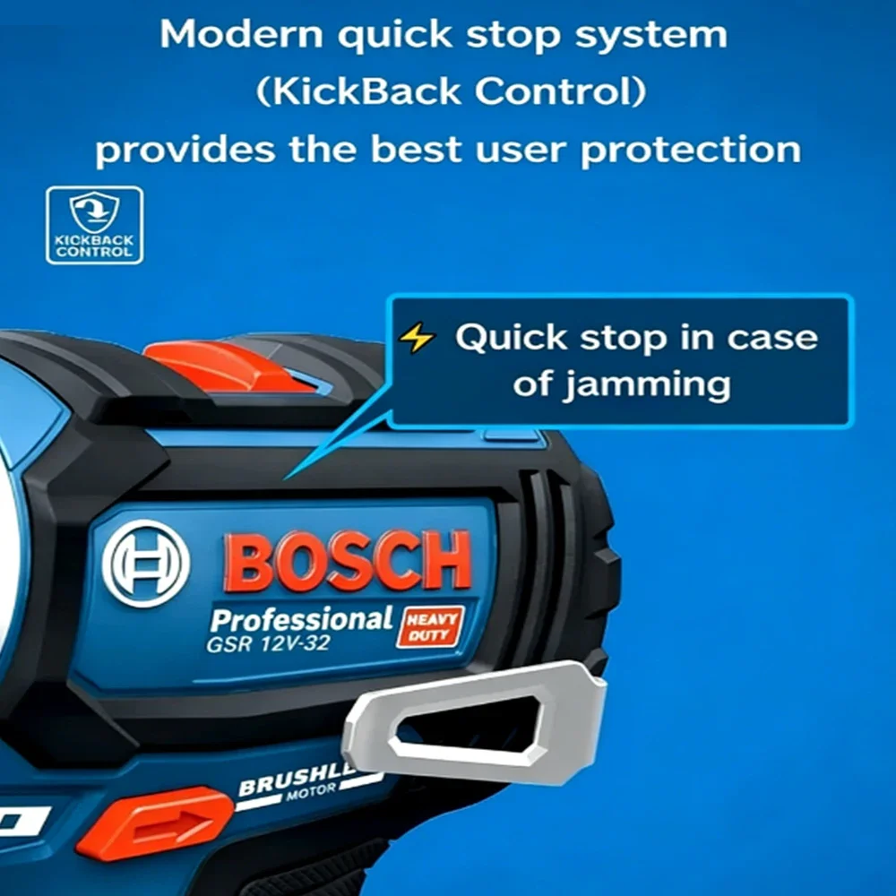 บ๊อช โปรเฟสชันแนล GSR 12V-32 ส - Power Tools Professional บทวิจารณ์และราคา
