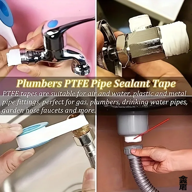 10 PCS เทปปิดผนึกซีลเกลียวกันน - Power Tools Plumbing บทวิจารณ์และราคา