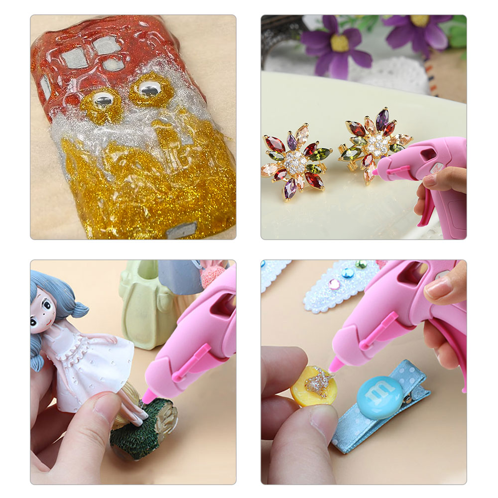 แท่งกาวร้อนหลากสีพร้อมประกายละ - Power Tools Yellow Color บทวิจารณ์และราคา