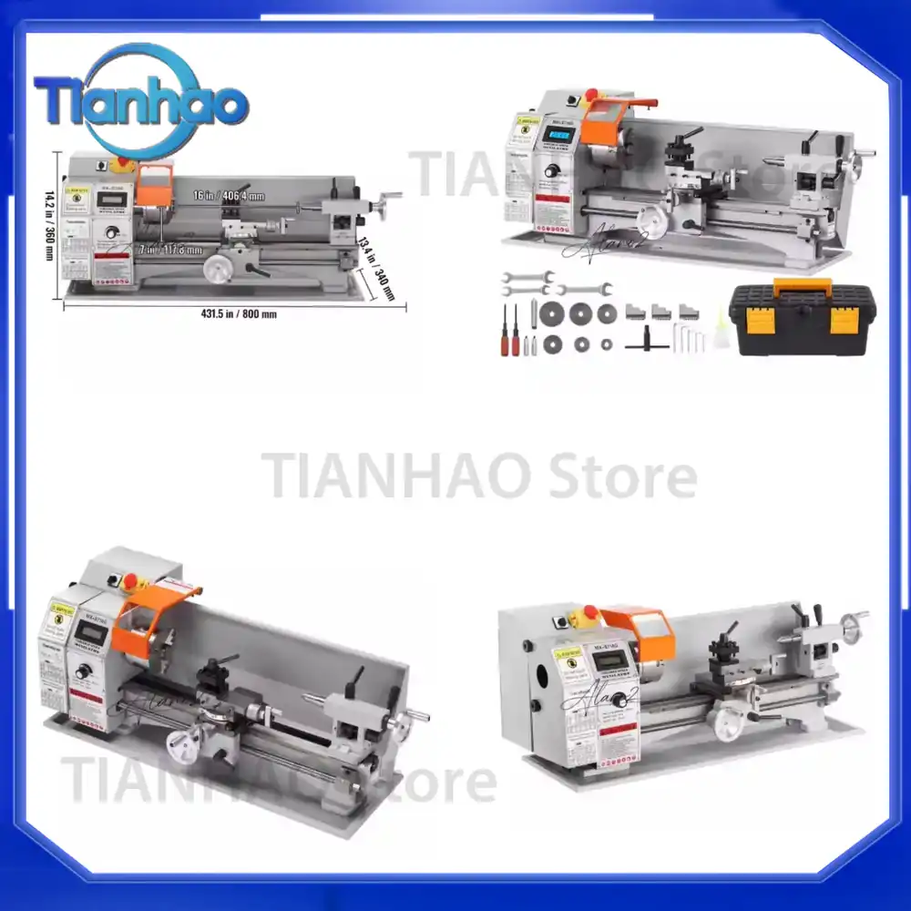 เครื่องกลึงโลหะขนาด 7'' x 16'' - Power X Tools And Machinery บทวิจารณ์และราคา