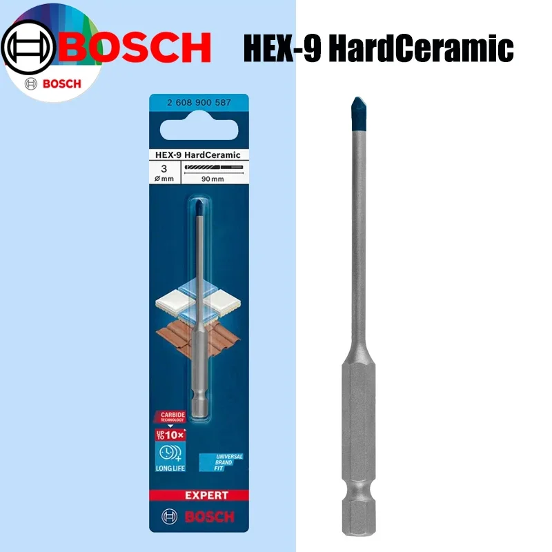 ดอกสว่านเซรามิกแข็ง BOSCH Hex- - Power Tools Drill บทวิจารณ์และราคา