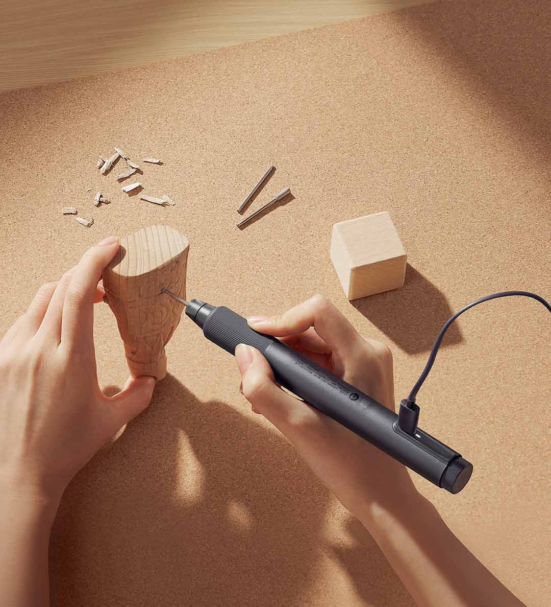 ปากกาเจียรไฟฟ้า MIJIA 22000 รอ - Power Tools Drill บทวิจารณ์และราคา