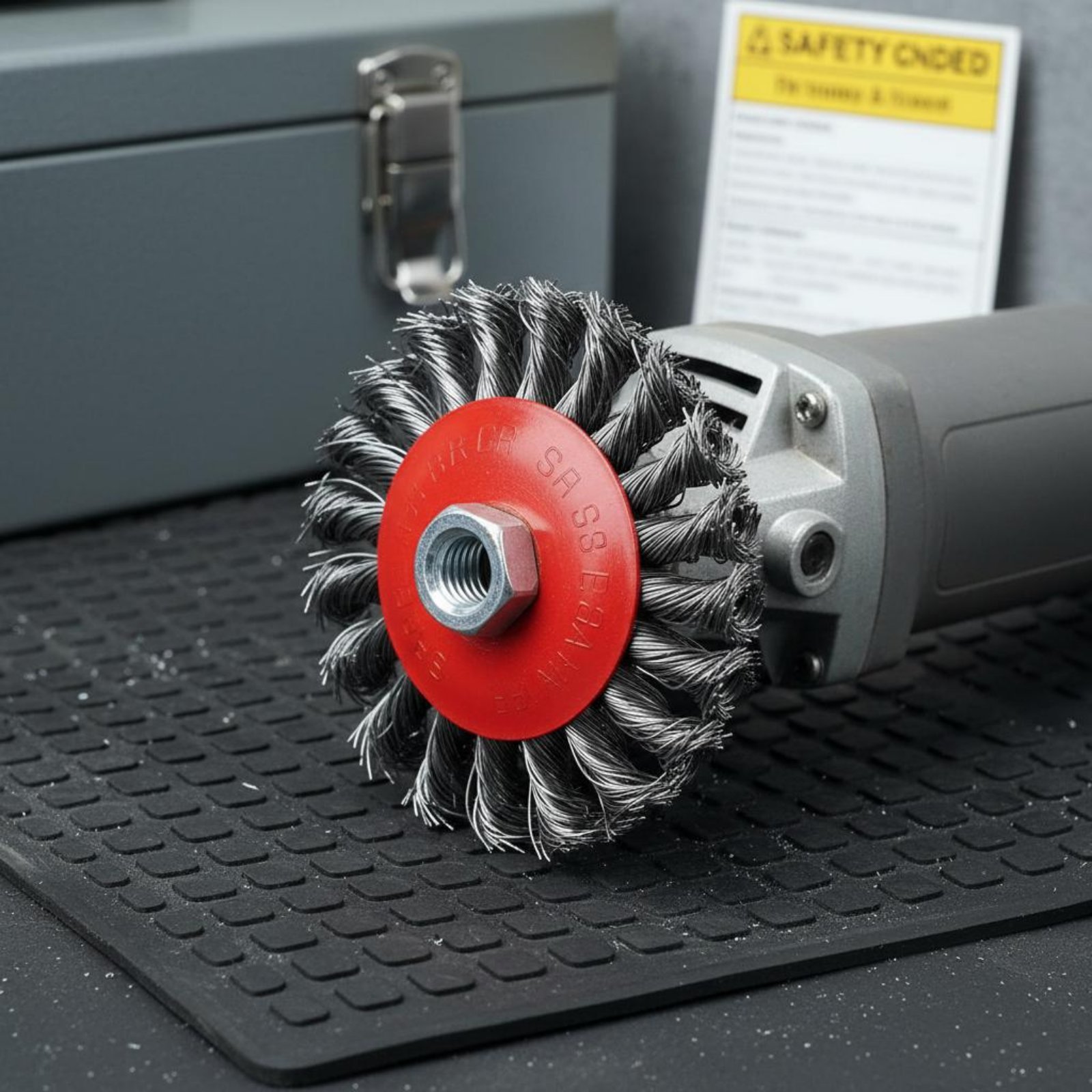 แผ่นขัดลวดเหล็ก แผ่นขัดลวดกำจั - Power Tools Professional บทวิจารณ์และราคา