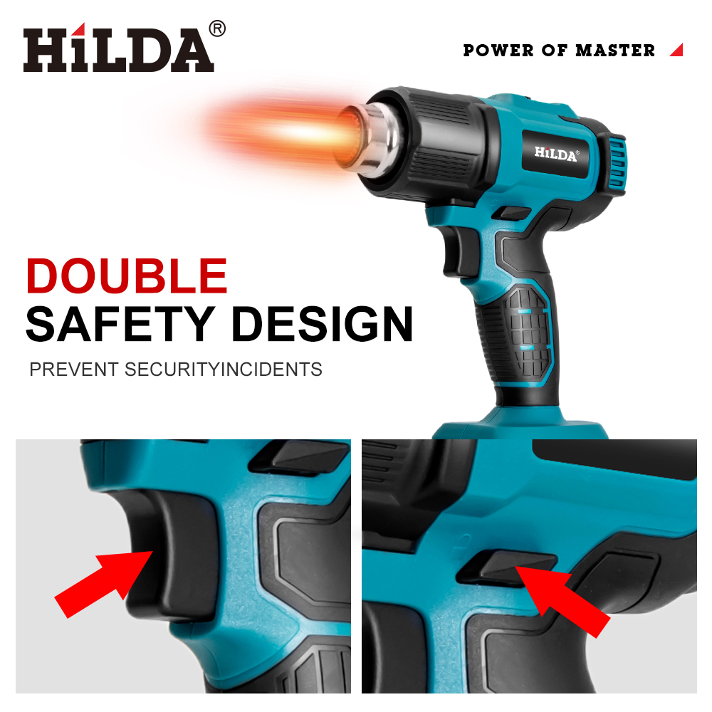 ปืนลมร้อนแบบมือถือ HILDA ปรับอ - Heat Gun Variable บทวิจารณ์และราคา