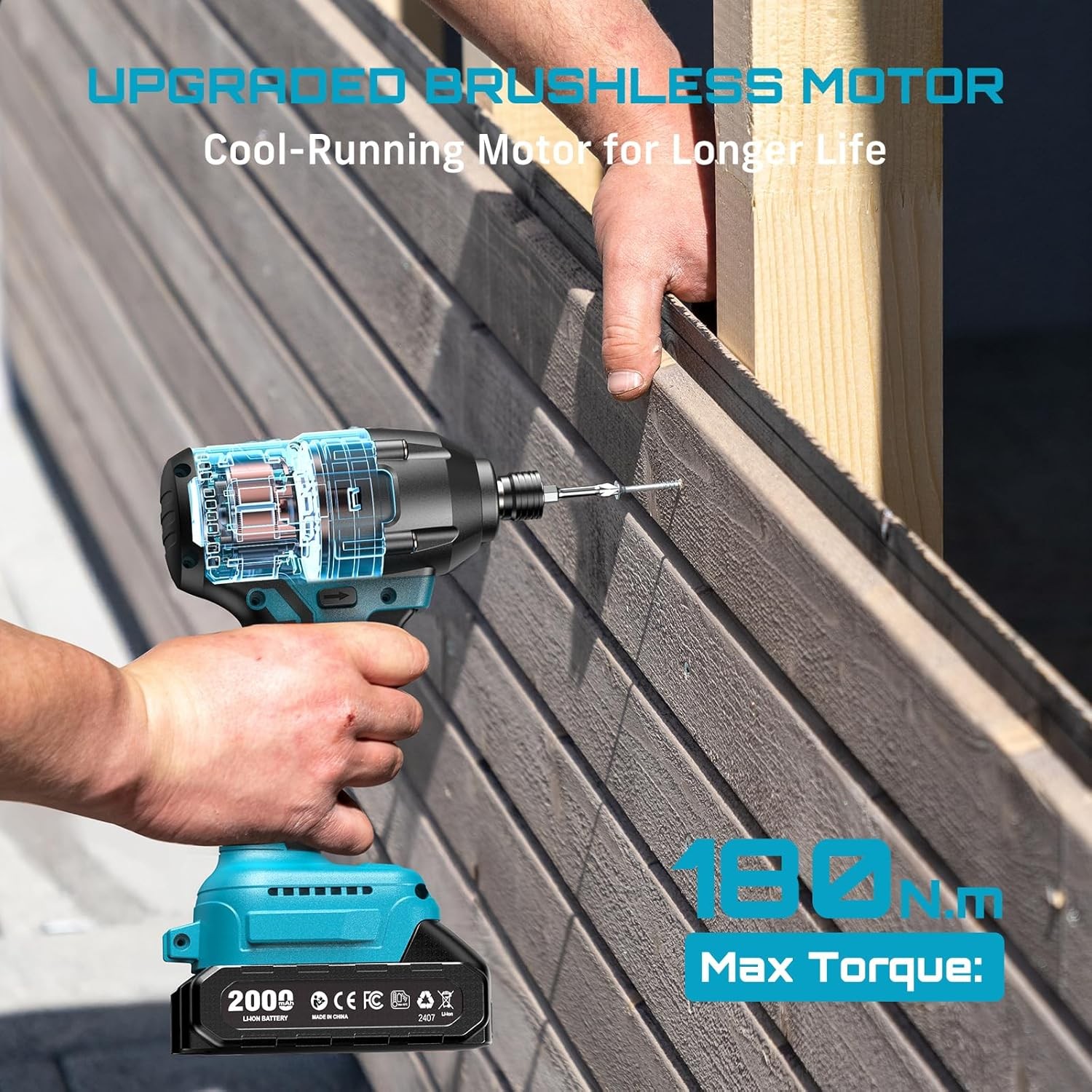 ไขควงไฟฟ้า Seesii 180N.m สว่าน - Cordless Drill Driver บทวิจารณ์และราคา