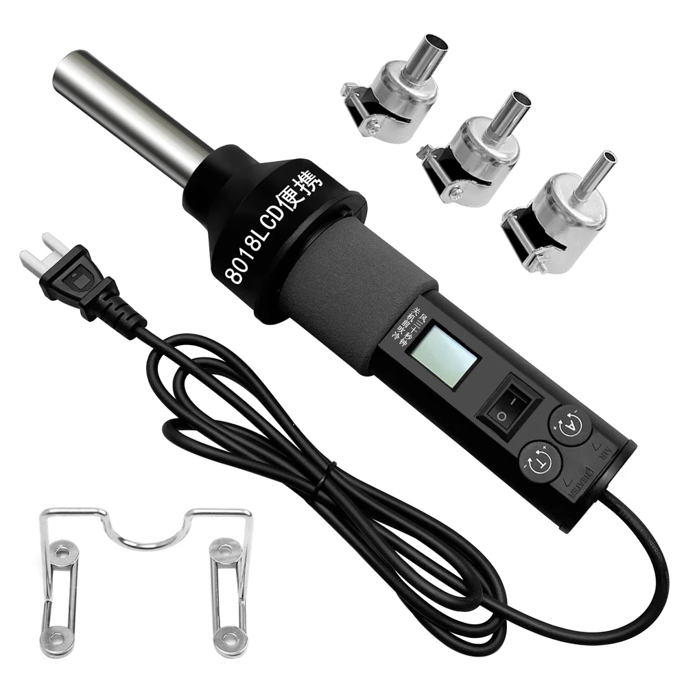 LCD ดิจิตอลความร้อน HOT AIR GU - Heat Gun Variable บทวิจารณ์และราคา