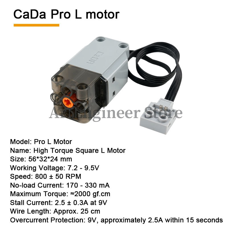 ชุดตัวต่อ CaDA Power Functions - Power Tools Lego บทวิจารณ์และราคา