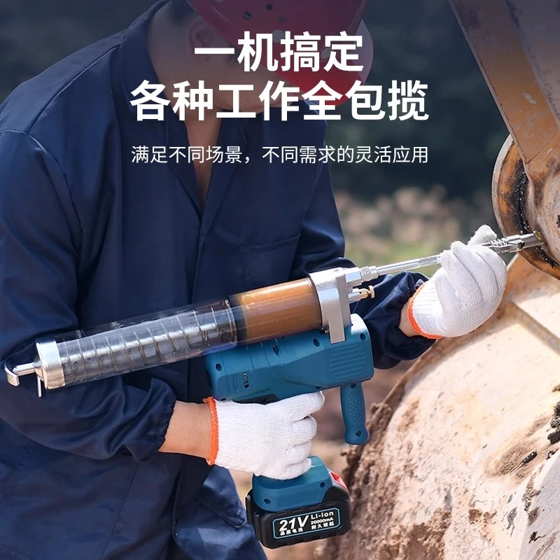 ปืนอัดจาระบีไฟฟ้า 24V แบตเตอรี - Power Tools Caterpillar บทวิจารณ์และราคา