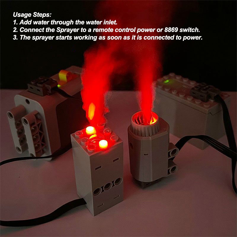 เครื่องพ่นควันเทคนิคใหม่แบบมอเ - Power Tools Lego บทวิจารณ์และราคา