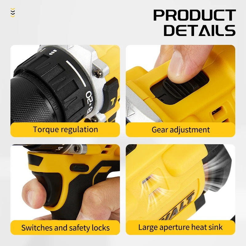 ใหม่ 2026 DEWALT DCD805 สว่านก - Power Tools Router บทวิจารณ์และราคา
