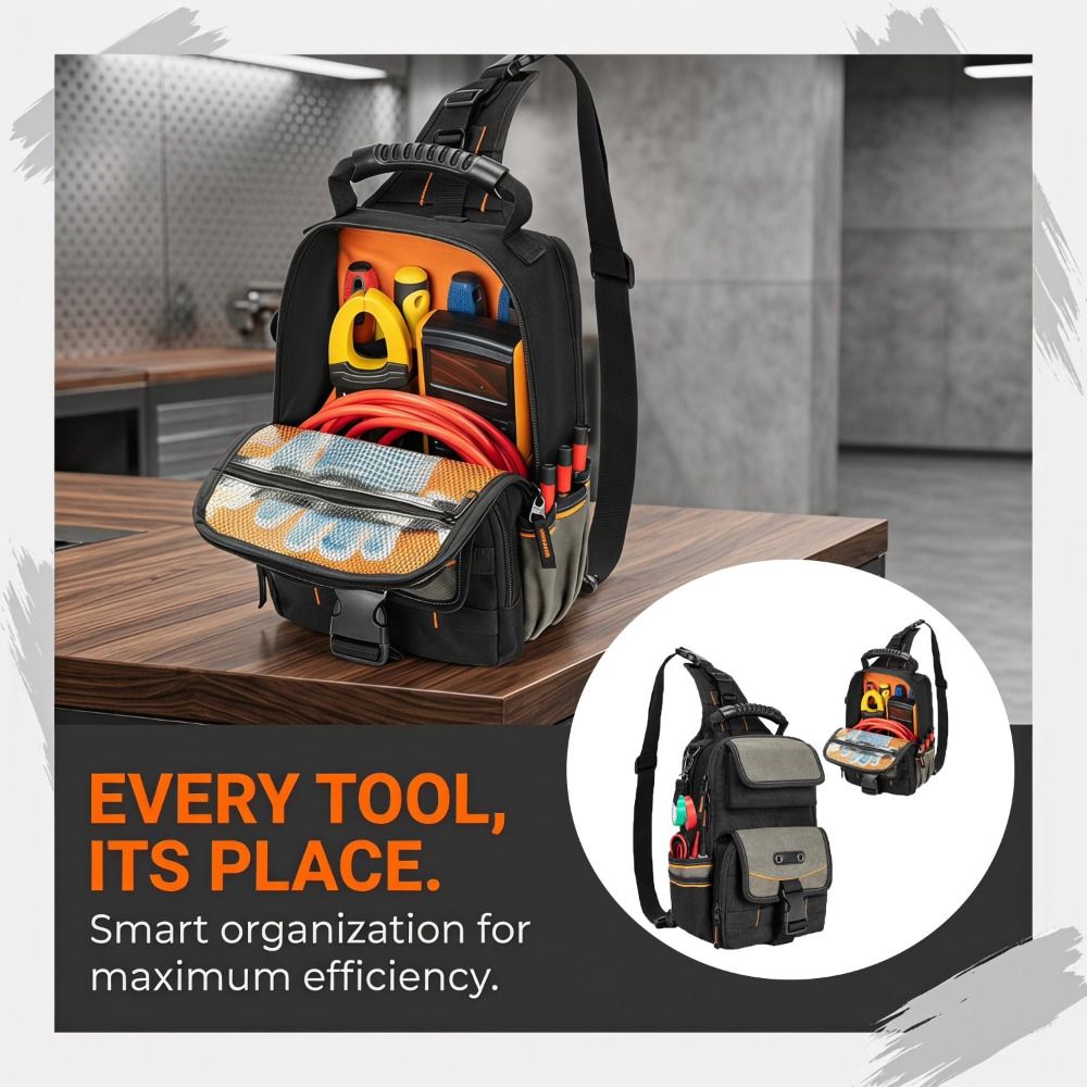 กระเป๋าเครื่องมือช่างไฟฟ้าแบบม - Power Tools Band บทวิจารณ์และราคา