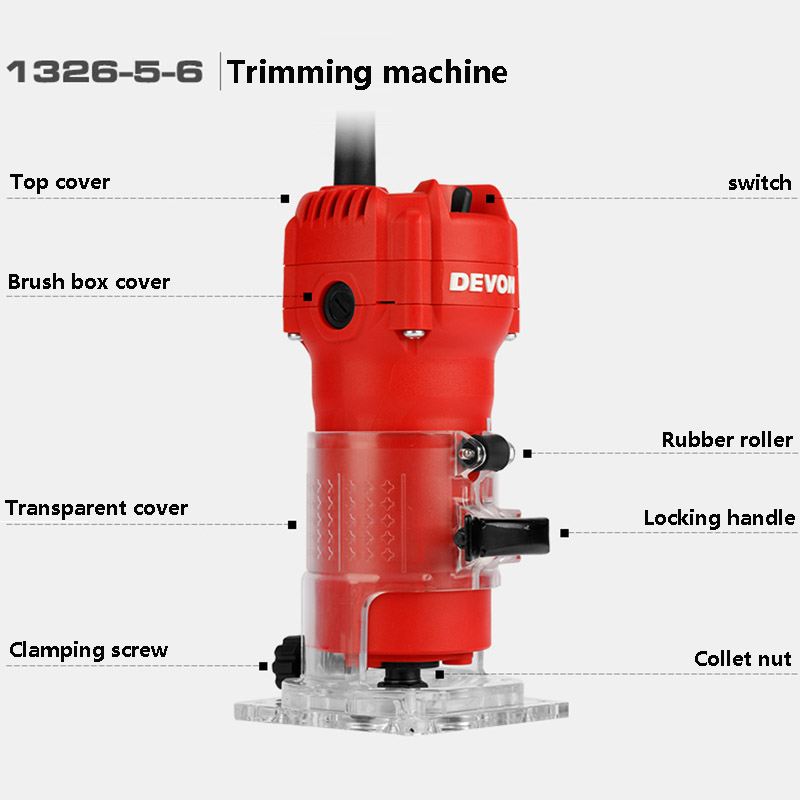 220V ไม้ Router เครื่องไม้ไฟฟ้ - Power Tools Router บทวิจารณ์และราคา