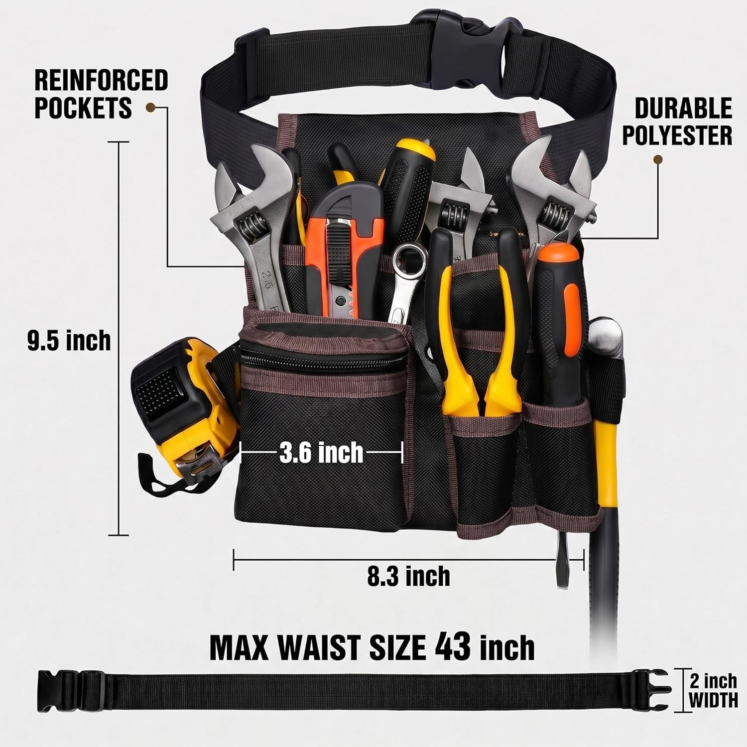 เข็มขัดใส่เครื่องมือ, กระเป๋าใ - Power Tools Band บทวิจารณ์และราคา