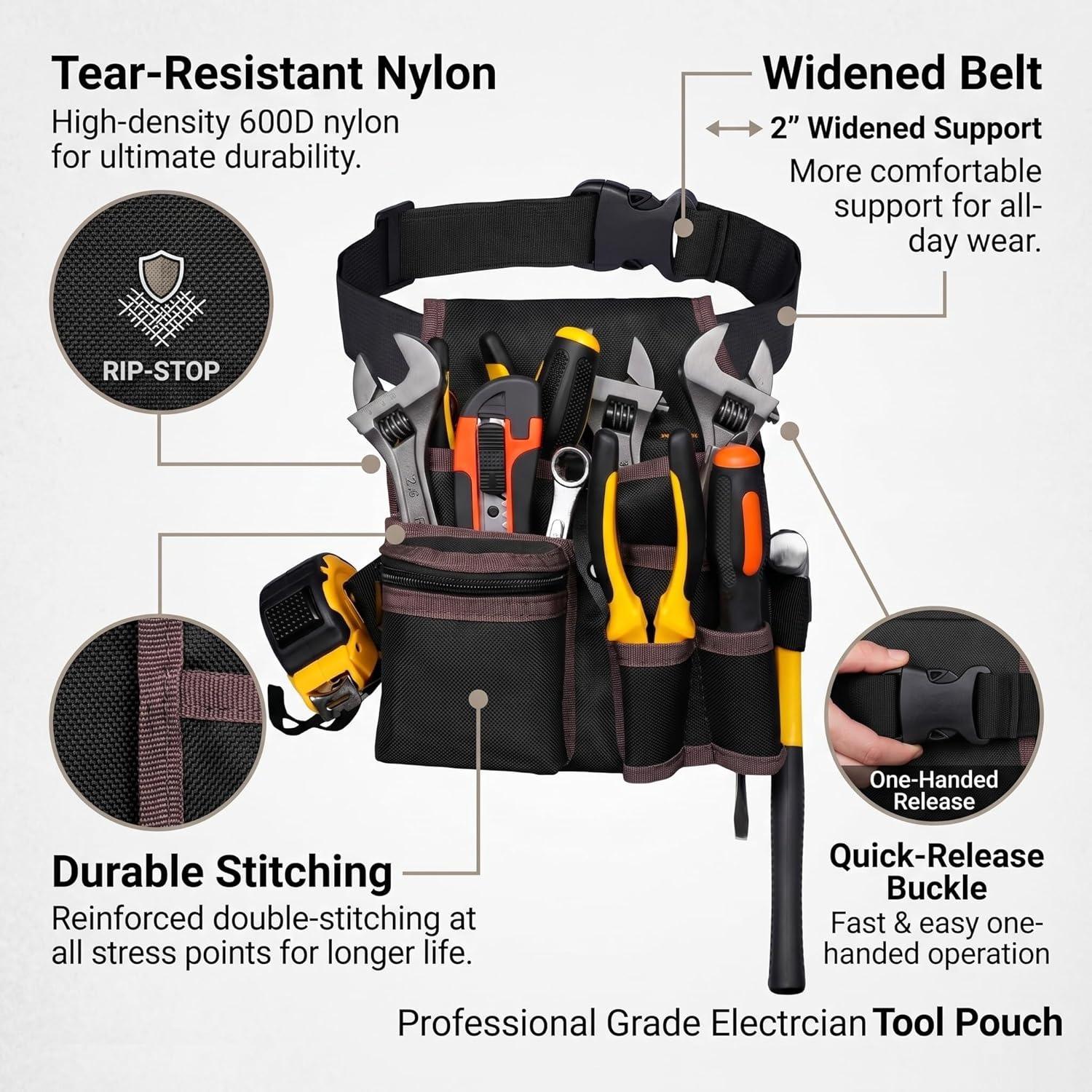 เข็มขัดใส่เครื่องมือ, กระเป๋าใ - Power Tools Band บทวิจารณ์และราคา