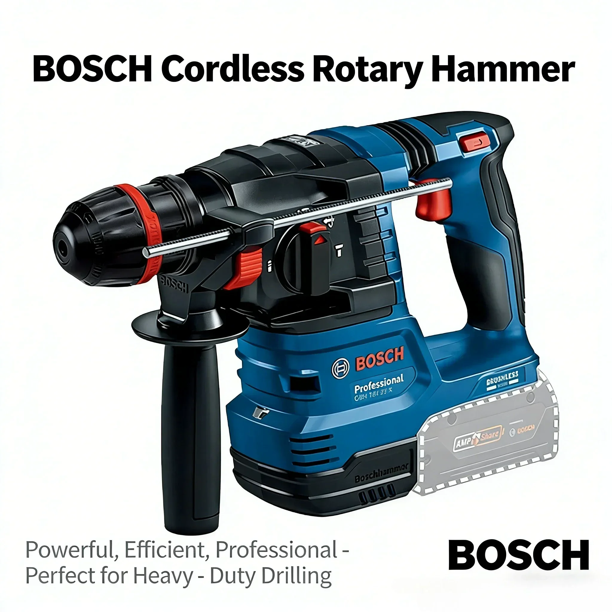 สว่านโรตารี่ Bosch GBH 18V-22X - Power Tools Router บทวิจารณ์และราคา