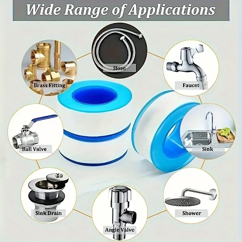 เทปปิดผนึกก๊อกน้ำ 1-20 ชิ้น เท - Power Tools Plumbing บทวิจารณ์และราคา