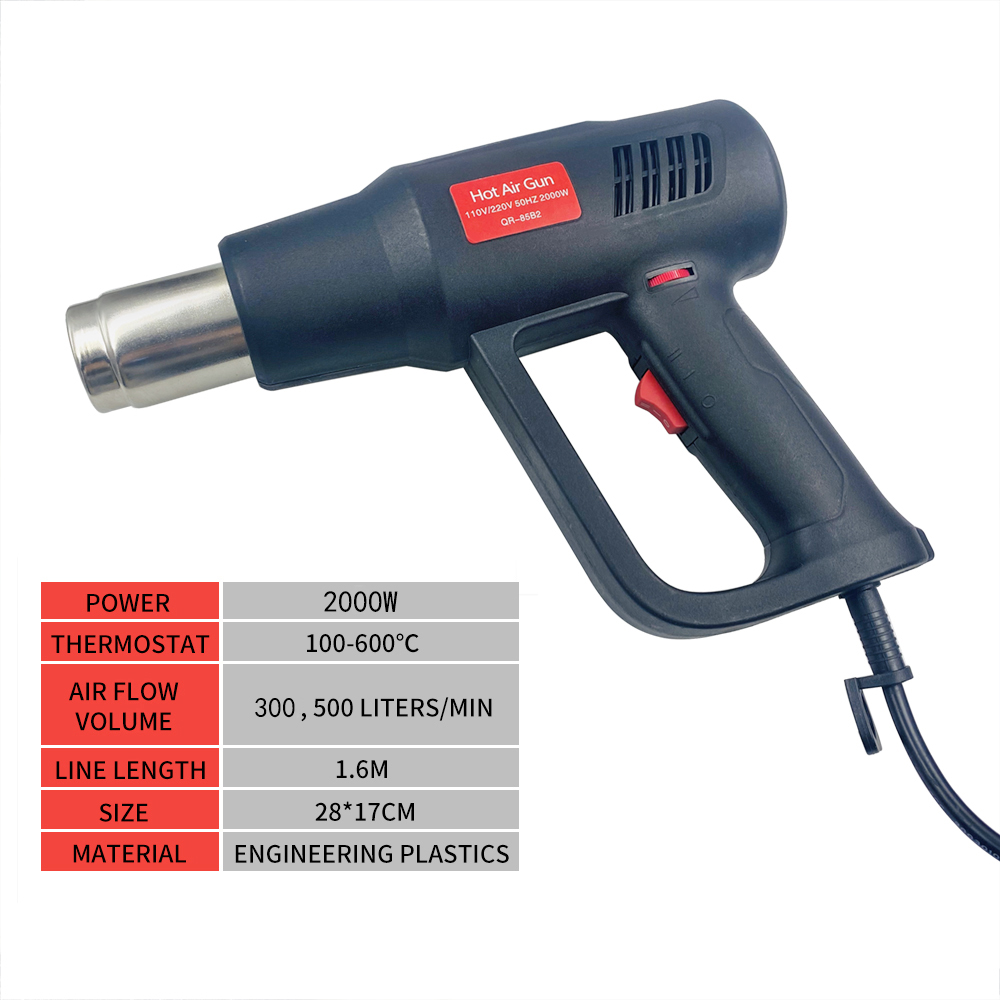 ปืนลมร้อนไฟฟ้า LEFAVOR 2000W 2 - Heat Gun Variable บทวิจารณ์และราคา